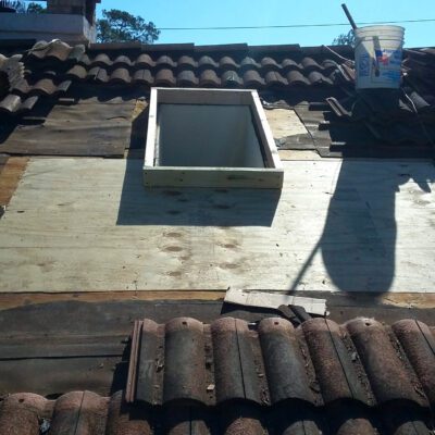 Skylight Repair on Tile Roof