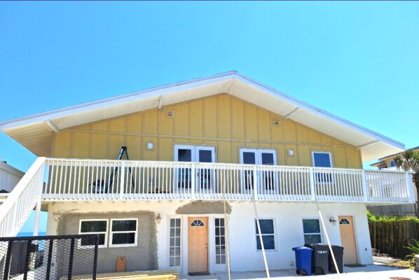 Front of house Hardie Board siding